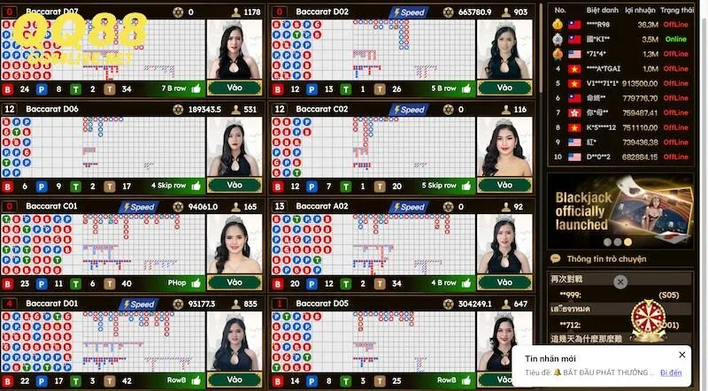 Baccarat QQ88 – Bí quyết chơi baccarat luôn thắng từ cao thủ