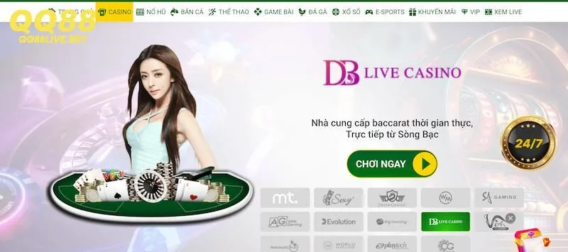 Tổng hợp các dịch vụ nổi tiếng nhất của sòng bạc QQ88 hiện nay