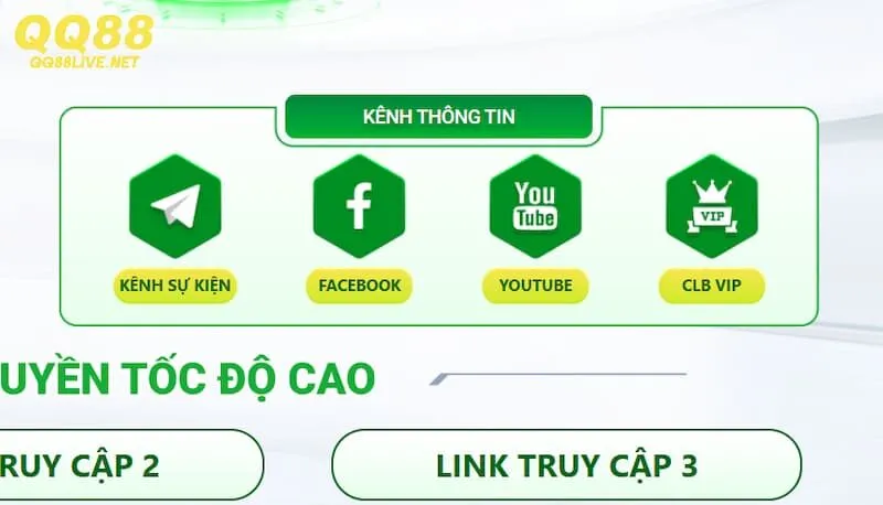 Các trường hợp cần liên hệ QQ88