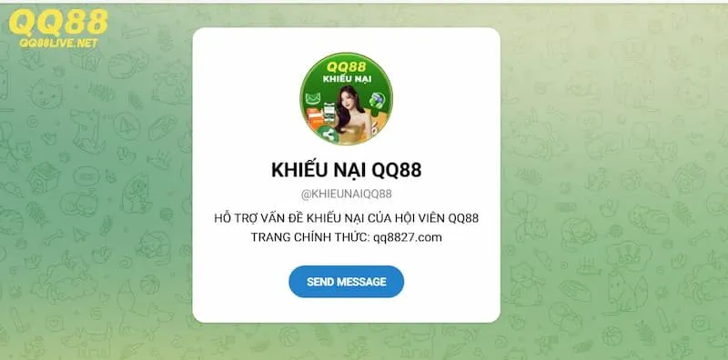 Tổng hợp các cách liên hệ QQ88 nhanh gọn lẹ cho hội viên