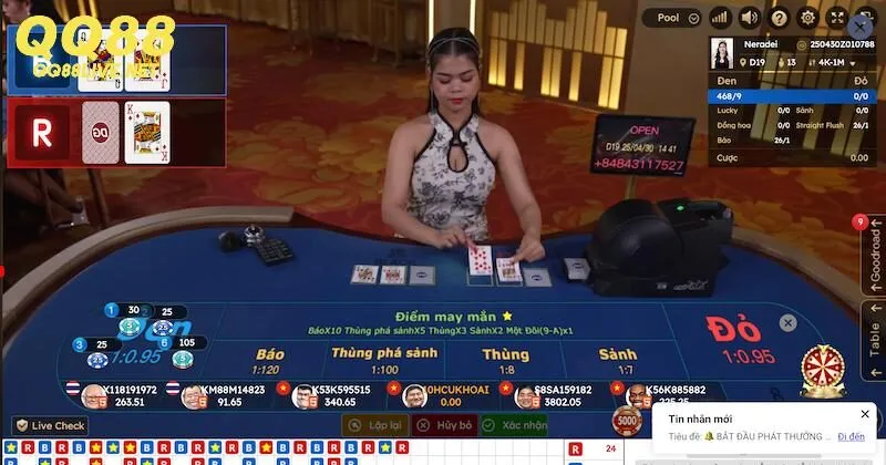 Luật chơi Poker QQ88 dành cho người mới