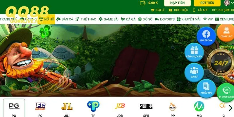 Super Ace nổ hũ - siêu phẩm tại QQ88 nên thử ngay hôm nay